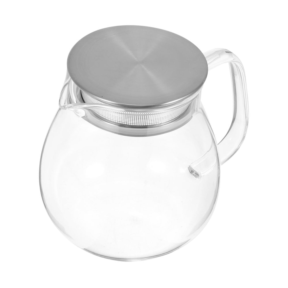 BRIGHTFUFU Glass Coffee Maker Espresso Pot 500ml Pot Holder Hand Brew Coffee Maker for Restaurant