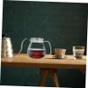 BRIGHTFUFU Glass Coffee Maker Espresso Pot 500ml Pot Holder Hand Brew Coffee Maker for Restaurant view 3