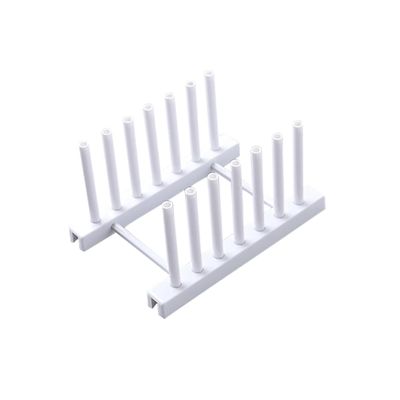 BRIGHTFUFU Drying Rack Dishes Dish Plate Rack Pot Cover Holder Cover Lid Organizer Over Sink Space Saving