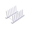 BRIGHTFUFU Drying Rack Dishes Dish Plate Rack Pot Cover Holder Cover Lid Organizer Over Sink Space Saving view 1