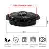 13 Enamel Roaster With Lid Oval Roasting Pan For Oven with 11"Inner Diameter Broiler Pan Suitable For Dining With Two People High Temperature Resistance Dishwasher Safety Gift Idea for Christmas view 3