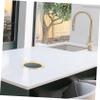 BUGUUYO Stainless Steel Trash Grommet for Kitchen and Bathroom Countertops Elegant Hollow Design Embedded Trash Bin Lid Multipurpose Waste Disposal Accessory view 4