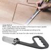Nutriess Hand Pull Metal Cutter Portable Manual Labor Saving Metal Sheet Plate Cutting Tool for Craft Projects view 2