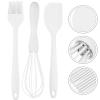FUNOMOCYA Silicone Baking Tool Egg Scraper Oil Brush Cake Baking Tools for Kitchen view 4