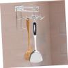 BRIGHTFUFU Kitchen Utensil Hangers Wall-Mounted Rotating Hooks Multi-Purpose Utility Hooks for Kitchen Organization view 2