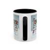Accent Coffee Mug, This Teacher Love Her Snowman Christmas Gift, Holiday Mug, Gift for Teachers 11oz and 15oz view 4