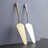 IFAJOOR Flatware Silverware Set, 1/4/6/8/10/12 Pcs 304 Stainless Steel Embossed Handle Cake Spatula Creative Palace Retro Bread Knife Pizza Knife Spatula Baking Home, Tableware Cutlery Set(Silver,1 P view 4
