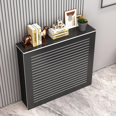 DSEWTEZXI Living Room Breathable Radiator Covers, Corridor Radiator Decoration Covers, Modern Bedroom Heater Covers, Radiator Cabinet Shelf with Storage Platform, Indoor steam Radiator Covers.