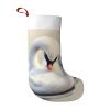 Jyckat 18 Inches Large Size Christmas Stockings, Cute Little swan - Hold All Surprises,Super Soft Plush Cuffs Christmas Decorations Stocking for Party Decoration and Xmas Day view 1