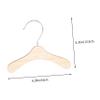 Luxshiny 10pcs Wear-Resistant Wooden Hangers for Pet Clothing Cat and Dog Clothes Hangers for Home Travel and Balcony Use view 2
