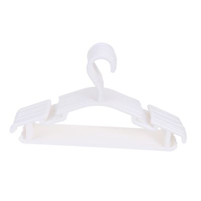 ABOOFAN 10pcs Non-Slip Plastic Suit Hangers Heavy Duty Hangers for Closet Space Saving Organizer
