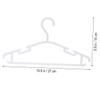 ABOOFAN 10pcs Non-Slip Plastic Suit Hangers Heavy Duty Hangers for Closet Space Saving Organizer view 2
