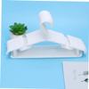 ABOOFAN 10pcs Non-Slip Plastic Suit Hangers Heavy Duty Hangers for Closet Space Saving Organizer view 4