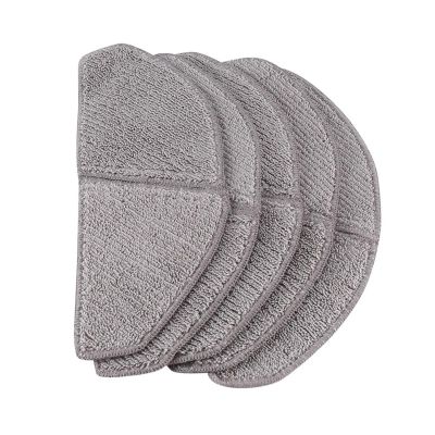 KAFTKO Vacuum Cleaner Microfiber Mop Cloth Replacement Parts. Comaptible for Midea S8+ / M7 Pro. Sweeper Wipes are Washable