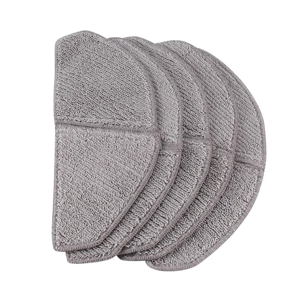 KAFTKO Vacuum Cleaner Microfiber Mop Cloth Replacement Parts. Comaptible for Midea S8+ / M7 Pro. Sweeper Wipes are Washable