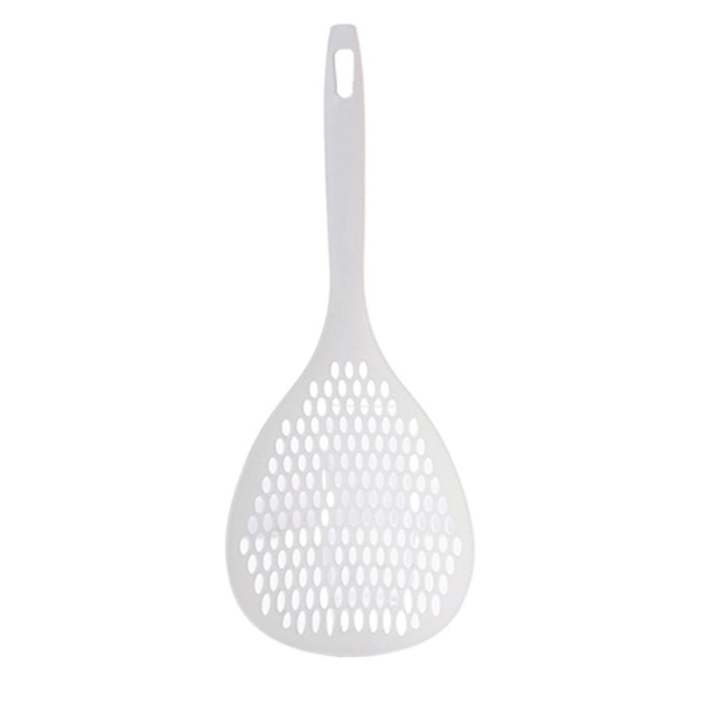 Skimmer Strainer Spoon with Long Handle, Multifunction Slotted Spoon for Frying Draining Washing, Ideal for Stir Frying Vegetables, Fetching Fried Food or Dumplings