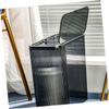 ANDRESLAD Garbage Can Lightweight Sturdy Pet Trash Can for Home Kitchen Office Bedrooms Bathroom view 4