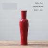 ZOCWJK Vase Ceramic Vase Chinese Style Large Retro Flower Jar Zen Flower Container Flower Vases (C view 2
