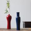ZOCWJK Vase Ceramic Vase Chinese Style Large Retro Flower Jar Zen Flower Container Flower Vases (C view 3