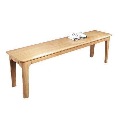 DIEYPOL Bench for Bedroom End of Bed Solid Wood Bed End Stool Simple Long Bench Rectangular Modern Home Dining Table Bench Foyer Changing Shoe Stool