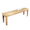 DIEYPOL Bench for Bedroom End of Bed Solid Wood Bed End Stool Simple Long Bench Rectangular Modern Home Dining Table Bench Foyer Changing Shoe Stool view 1