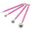 Kemcatui 4Pcs Pink Ball Shaped Cake Dotting Tool view 1