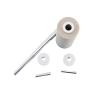 For Dreame V8/V9/V9B/V10 Handheld Wireless Vacuum Cleaner Accessories Front and Rear Wheel Assemblies of Floor Brush Whiteoptional replacement part(Rear wheel 4.8cm) view 2