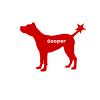 Dog Christmas Tree Topper - Custom Christmas Tree Decorations - Tree Toppers Christmas Decorations - Dog Ornaments for Christmas Tree - Christmas Tree Toppers - Tree Topper - Christmas view 2