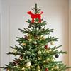 Dog Christmas Tree Topper - Custom Christmas Tree Decorations - Tree Toppers Christmas Decorations - Dog Ornaments for Christmas Tree - Christmas Tree Toppers - Tree Topper - Christmas view 4