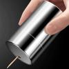 SONGCHAO Toothpick Dispenser Stainless Steel Toothpick Holder Large Capacity Toothpick Box Hotel Toothpick Jar Toothpick Bottle Toothpicks for Appetizers view 4