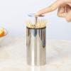 SONGCHAO Toothpick Dispenser Stainless Steel Push-Type Toothpick Holder Round Toothpick Holder Toothpick Holder Toothpicks for Appetizers view 4