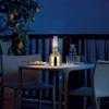 Kerosene Lamp, New Oil Lamp Lantern 7.5 Inch Metal Glass Oil Lamps Indoors Outdoor Retro Kerosene Lamp for Bedroom Learning Restaurant of Windproof Desktop Butter Lamp view 4