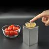SONGCHAO Toothpick Dispenser Stainless Steel Square Toothpick Holder Plastic Push-Type Automatic Toothpick Box Cotton Swab Box Toothpick Barrel Toothpick Box Toothpicks for Appetizers view 3