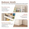 YKLYTBD Behind The Door Bookshelf, Wooden Behind Door Bookshelf 6-Tier, Space-Saving Kids Bookcase Book Shelf Organizer Storage for Toys and Books view 3