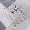 Hammered Handle Silverware Set for 14 Utensils Cutlery Set Unique 18/8 Stainless Steel Utensils Set Flatware Set Mirror Polished Utensil Sets for Home Restaurant Tableware 70 piece view 4