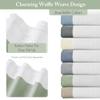 Madison Park Shower Curtain Spa Waffle Weave Extra Long Shower Curtain for Bathroom 3M Scotchgard Moisture Management, Spa Quality Modern Shower Curtains for Bathroom, Extra Long 72"x84" Sage Green view 3