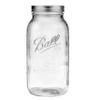 Ball - 64oz Wide Mouth Mason Jars with Lids & Bands 2-Pack Half Gallon Mason Jars Clear Glass for Kitchen Storage & Canning for Herbs, Jelly, Jams, and Spices view 2