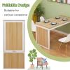Wall Mounted Folding Table Wall Desk Folding Wall Table Wall Table for Kitchen Multi-Function Folding Kitchen & Dining Table Desk Floating Desk Space Saving Fold Up Desk(C,120x60x75cm/47.2x23.6x29.5in view 3