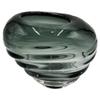 Bergamo Art 7" High Premium Contemporary Glass Vase in Grayish Blue view 2