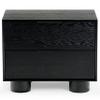 SAFAVIEH Couture Collection Addyson Black 2-Drawer Accent Table Nightstand (Fully Assembled) view 1