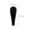 Xmas 12pcs Black Hanger Shoulder Pads Flocking Clothing Protectors view 2