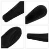 Xmas 12pcs Black Hanger Shoulder Pads Flocking Clothing Protectors view 3