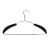 Xmas 12pcs Black Hanger Shoulder Pads Flocking Clothing Protectors view 4