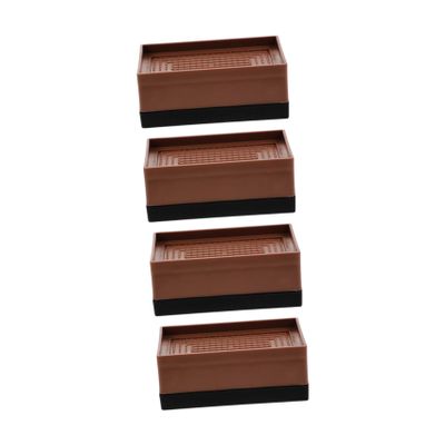 4pcs Furniture Foot Pad Desk Risers for Height Support