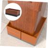 4pcs Furniture Foot Pad Desk Risers for Height Support view 3