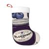DRTGEDS Blueberry Jam 01 1pcs,17.7" Unique Hanging Xmas Stockings Decorations for Holiday Season Decorations and Gift view 1