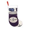 DRTGEDS Blueberry Jam 01 1pcs,17.7" Unique Hanging Xmas Stockings Decorations for Holiday Season Decorations and Gift view 2