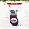 DRTGEDS Blueberry Jam 01 1pcs,17.7" Unique Hanging Xmas Stockings Decorations for Holiday Season Decorations and Gift view 4