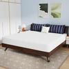 Dopinmin Mattress 10 Inch Bamboo Charcoal Infused Gel Mattress CertiPUR-US Certified Memory Foam Mattress Removable Soft Cover Medium Firmness Mattress for Cool Sleep & Pressure Relief, King Size view 1