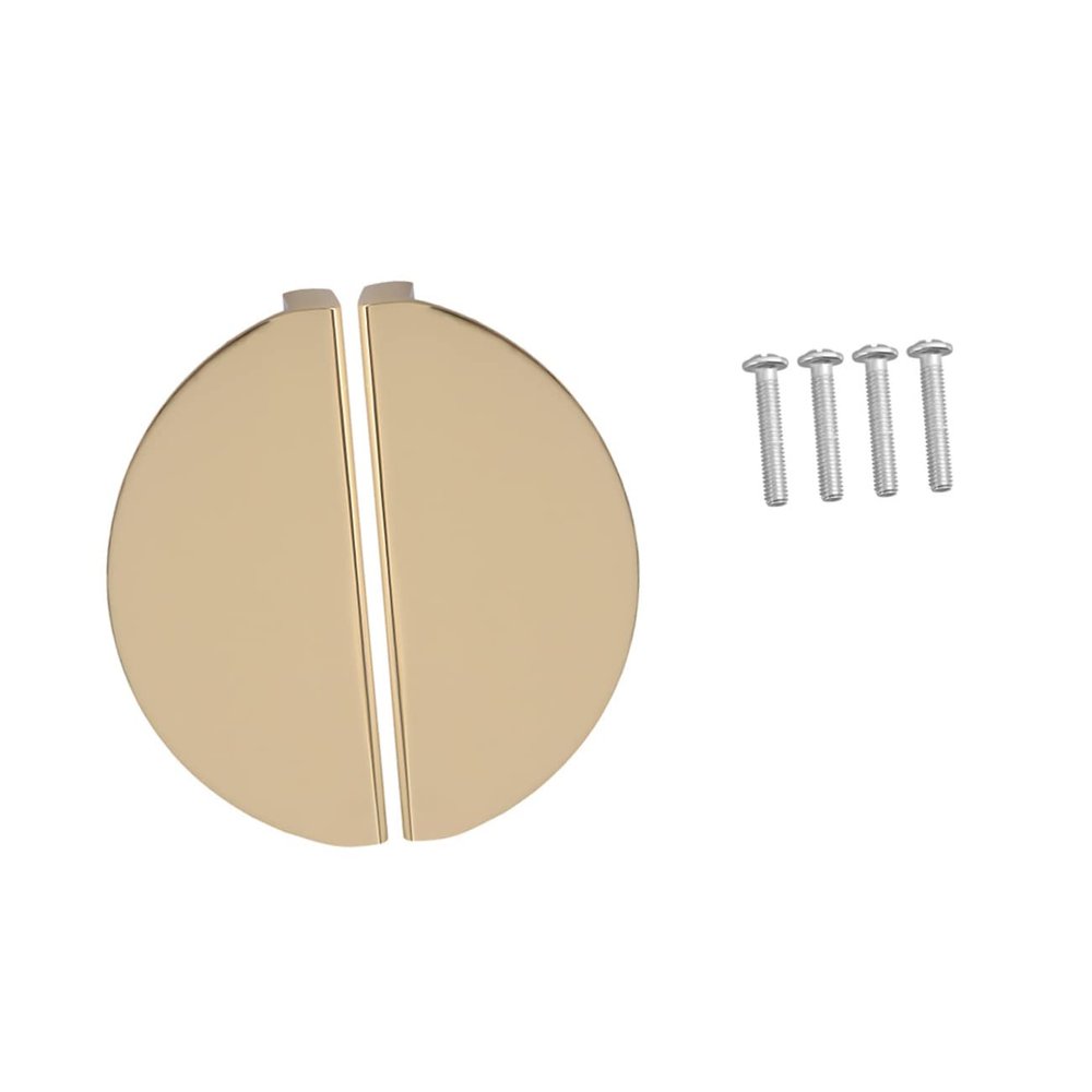 TOBBOMEY 2pcs Unique Shape Handles Cabinet Knobs Replacement for Dresser Kitchen